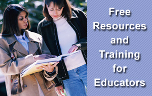 Free resources and training for educators
