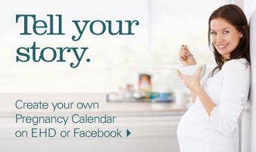 Tell your story. Create your own pregnancy calendar.
