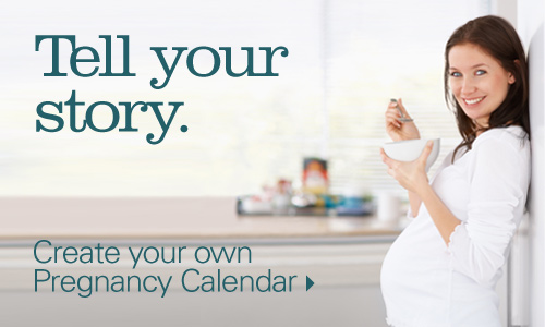 Create your own pregnancy calendar.