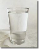 glass of water